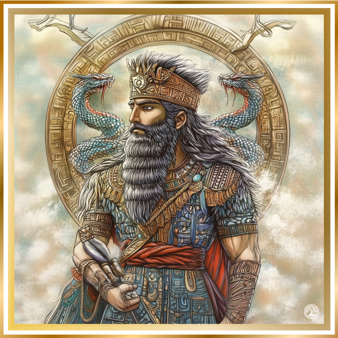 NAZE - He is the god of the forest 絵画｜アクリル・ガッシュ